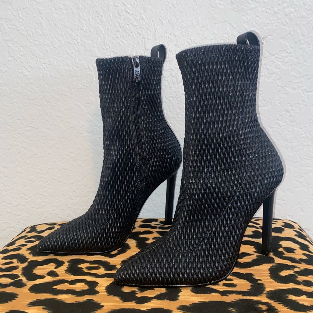 Stiletto sock boot